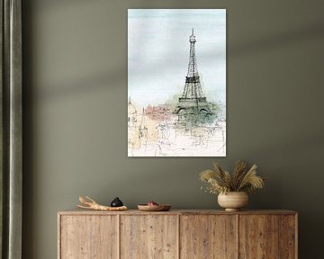 Paris Lookout I, Isabelle Z  by PI Creative Art