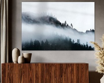 Foggy Pacific Northwest Treescape, Nature Magick  sur PI Creative Art