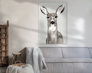 Oh Deer I , Jodi Hatfiled  by PI Creative Art