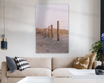 Beachcombing dans les dunes I Bloemendaal, Noord-Holland I Couleurs pastel I Photographie sur Floris Trapman