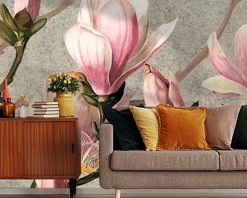 Magnolia met vlinder van GᎥรєlค Art Ŧ๏г Y๏ย