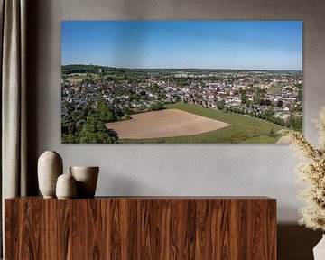 Luchtfoto van Vaals in Zuid-Limburg van John Kreukniet