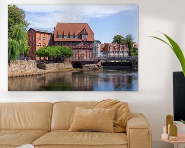 Lüner Mühle, Ilmenau, Hotel Bergström, Altstadt, Lüneburg, Niedersachsen, Deutschland, Europa