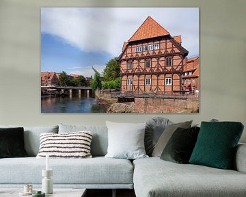 Lüner Mühle, Ilmenau, Hotel Bergström, Altstadt, Lüneburg, Niedersachsen, Deutschland, Europa