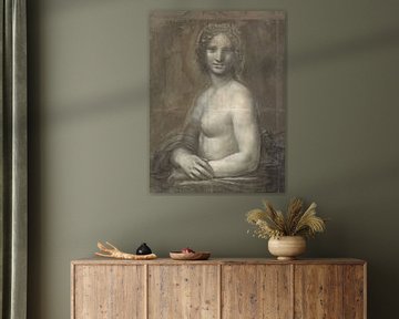 The Nude Mona Lisa, Leonardo da Vinci