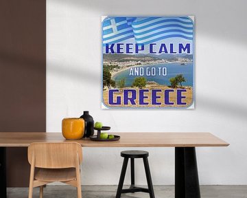 Keep CALM and go to GREECE von ADLER & Co / Caj Kessler