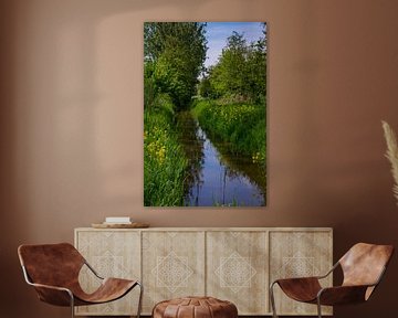 View into the Aalkeet Buitenpolder