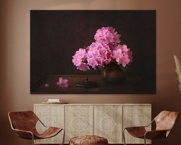 Nature morte florale, Rhododendron sur Joske Kempink