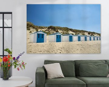 Strand Hütten von Ad Jekel