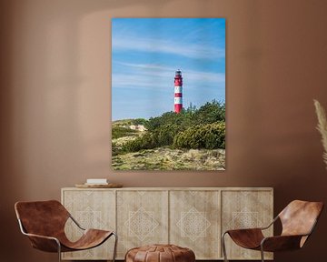 Lighthouse in Wittdün on the island of Amrum by Rico Ködder