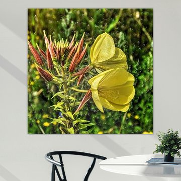 Digital Art Medium Fleurs