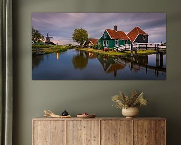 Panorama Zaanse Schans van Henk Meijer Photography