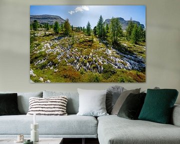 paradisiacal views in the Dolomites by Leo Schindzielorz