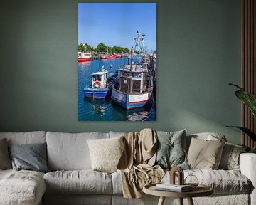 Alter Strom, Warnemünde, Rostock, Mecklembourg-Poméranie occidentale, Allemagne, Europe