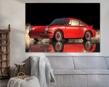 Porsche 911 Carrera rouge