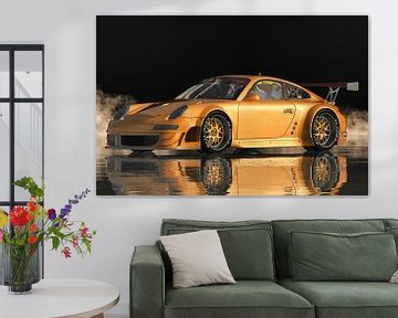 Porsche 911 GT-3 RS 2008 sur Jan Keteleer