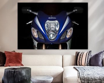 Portret van een Suzuki Hayabusa GSXR 130 van Stefan van der Wijst