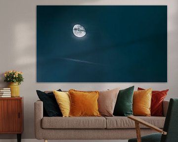 Donkere kant van de maan.... van Jakob Baranowski - Photography - Video - Photoshop