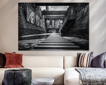 Bunker garden - steelworks, colliery and ironworks in the Duisburg-Nord landscape park by Jakob Baranowski - Photography - Video - Photoshop