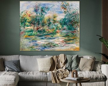 paysage, Renoir 1917
