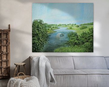 Ronde brug van Art Demo
