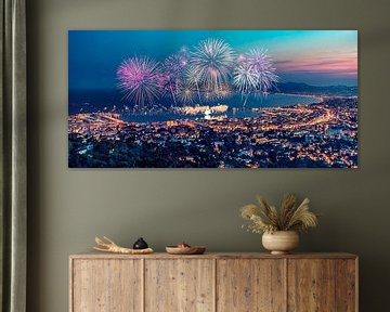 The bay of Cannes by Manjik Pictures