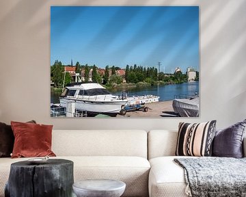 Skyline von Alsleben an der Saale