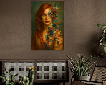 Porträt Das Mondrian Mirage von Gisela Art for You