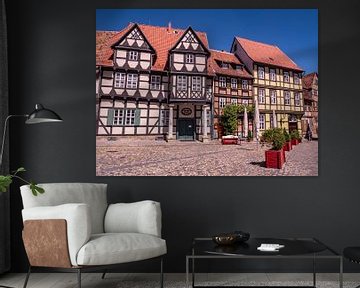 Old town of Quedlinburg in the Harz Mountains by Animaflora PicsStock