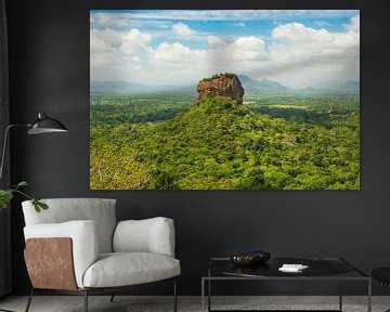 The magical Sigiriya Rock in Sri Lanka, South Asia by Art Shop West