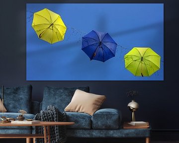 Umbrellas in Culemborg by Mark Veldman