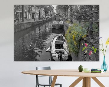 Leliegracht in Amsterdam van Peter Bartelings