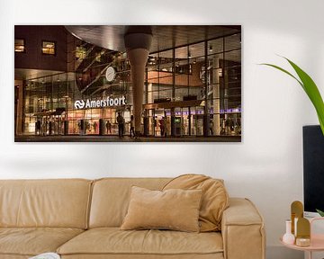 Bahnhof Amersfoort bei Nacht