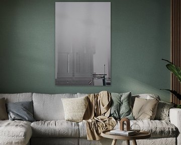 De Rotterdam in de mist van Maurits Eykman