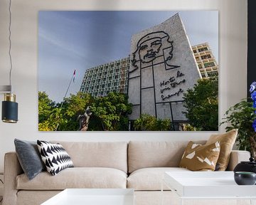 Che Guevara, Plaza de la Revolucion, Havana by Henk Meijer Photography