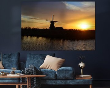 Westzaan in de morgen
