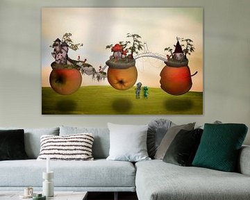 The relocation of the ants by Gisela- Art for You