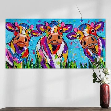 3 Cows in the Meadow