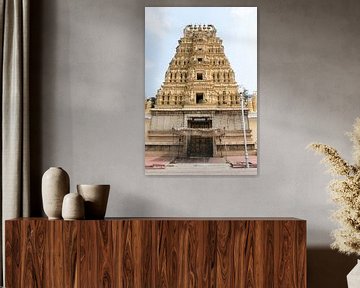 Sri Shveta Varahaswami tempel in de tuin van het Maharaja paleis in Mysore, Karnataka, India van WorldWidePhotoWeb