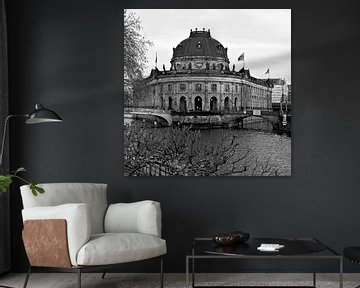 Bode Museum on Museum Island in East Berlin by Silva Wischeropp