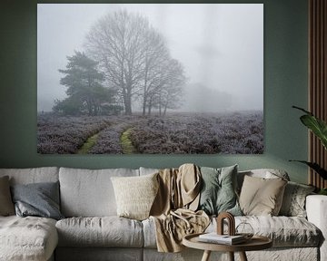 Weg durch den Nebel von Johan Vanbockryck