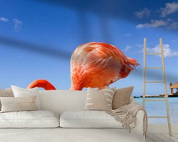 Flamingo von Marit Lindberg
