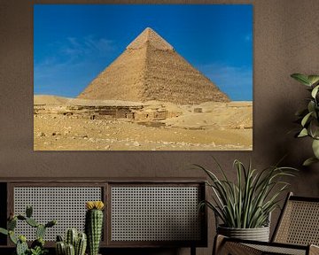 Les Pyramides de Gizeh sur Roland Brack