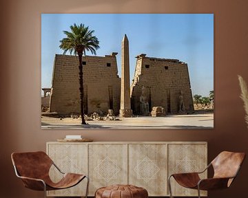 The temples of Luxor by Roland Brack