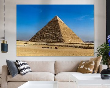 De piramiden van Gizeh van Roland Brack