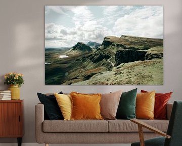 Le paysage lunaire de l'île de Skye sur Reis Genie