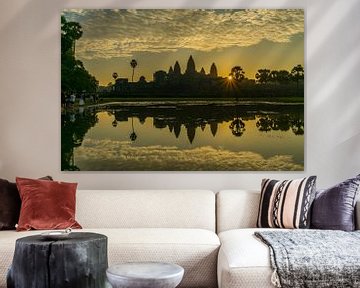 Angkor Wat, Cambodja van Peter Schickert