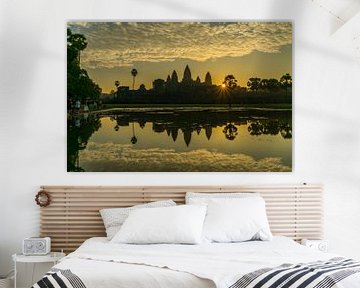 Angkor Wat, Cambodja van Peter Schickert