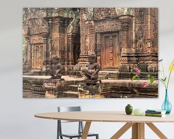 Banteay Srei, Angkor Region, Cambodia by Peter Schickert