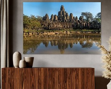 Khmer Tempelanlage Bayon, Angkor Thom, Kambodscha von Peter Schickert